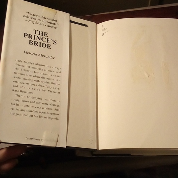 The Prince's Bride (Effington Family Book 4) by Victoria Alexander (Hardbound) - Picture 6 of 10